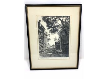 1959 Signed And Numbered Norman Merritt Etching