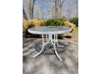 Metal Patio Table (A)