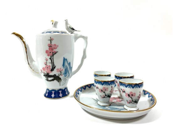 Hand-painted Chinese Porcelain Tea Set