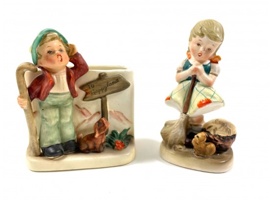 Mid-century Porcelain Figurines