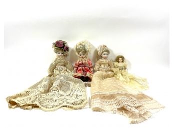 Antique Louis Nichole Porcelain Dolls