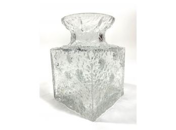 Iittala Scandinavian Art Glass Vase - Original Box
