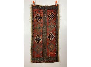 Antique Hand-Tied Wool Rug