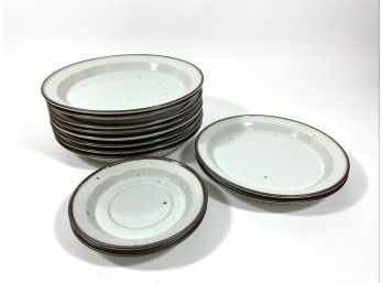 Vintage Dansk Plates (12 In Total) - Made In Denmark