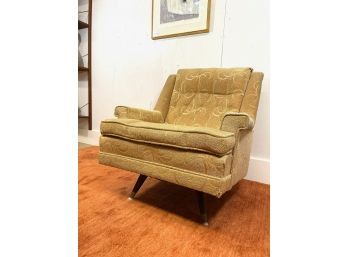 Mid-century Modern Upholstered Arm Chair - Swivel & Rocker