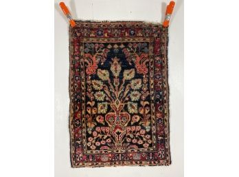 Antique Hand-Tied Wool Rug