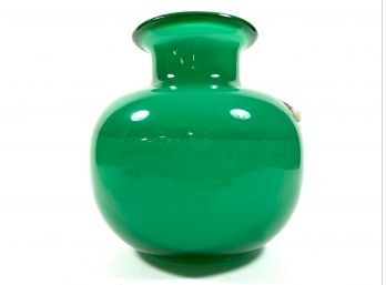 Mid-century Blown Art Glass Vase