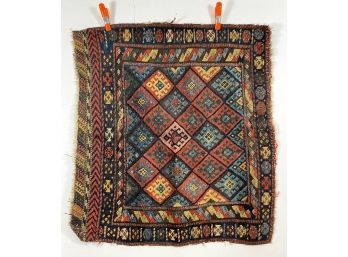 Antique Hand-tied Wool Rug