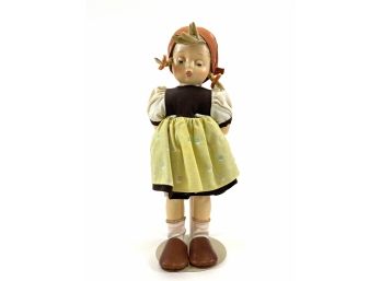Rare Large Goebel Porcelain Hummel Doll Figurine