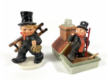 Goebel Porcelain Hummel Figurines 'chimney Sweeper'