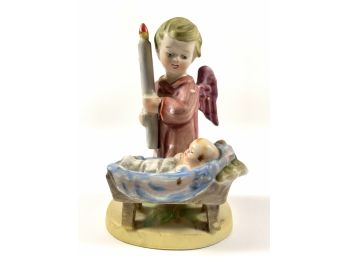 Vintage Occupied Japan Porcelain Nativity Figurine