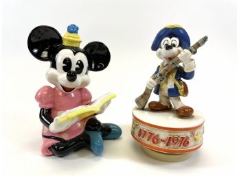 Vintage Walt Disney Ceramic Figurines