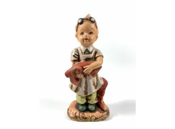 Antique Arcadia Bisque Figurine