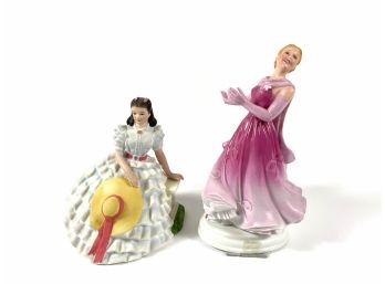 Vintage Porcelain Figurine Women - MGM