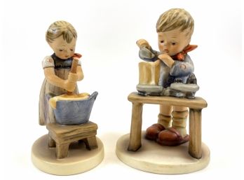 Goebel Porcelain Hummel Figurines 'a Fair Measure'