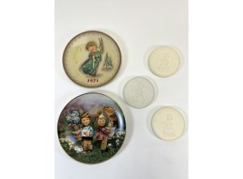Goebel Porcelain Hummels Decorative Plates