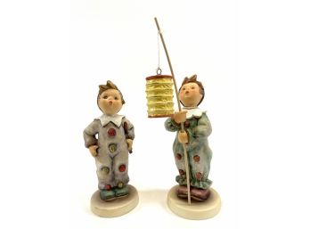 Goebel Porcelain Hummel Figurines 'carnival' #328 & 'parade Of Lights'