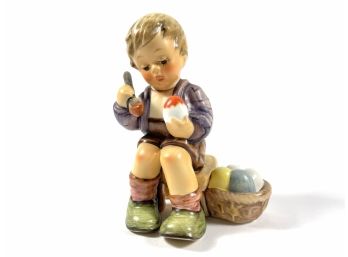 Goebel Porcelain Hummel Figurine 'easter's Coming' #2027