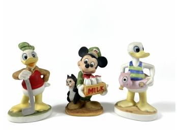 Vintage Walt Disney Porcelain Figurines