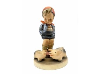 Goebel Porcelain Hummel Figurine 'farm Boy' #66