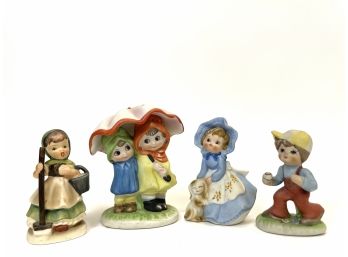 Vintage Japanese Porcelain Figurines