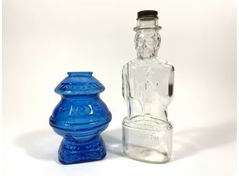 Antique Glass Coin Banks