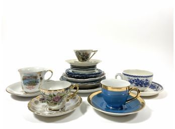 Lot Of Antique Porcelain Demitasse China
