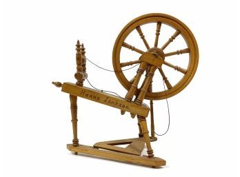Antique Spinning Wheel Model