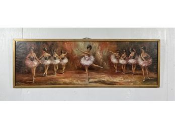 Mid-century Framed Ballet Lithograph - G. Delveaux