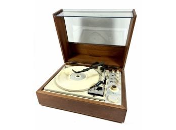 Vintage KLH - Walnut Cased Turntable - Model Twenty