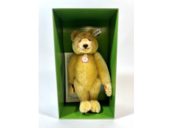 Limited Edition Steiff Mohair Bear - Original Box & Certificate