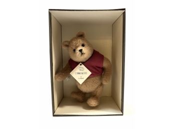 Collectible Mohair 'Winnie The Pooh' Bear - Original Box & Tag - Walt Disney