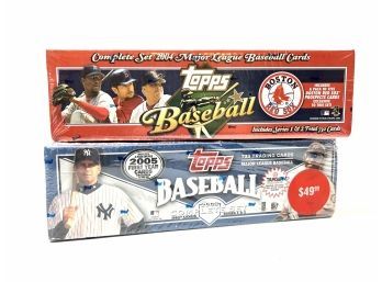 Sealed Wax - 2004 & 2005 Unopened Topps Baseball Sets