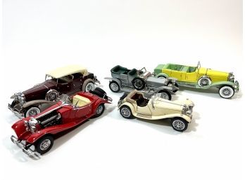Collectible Die Cast Model Cars - Includes Cases & Certificates