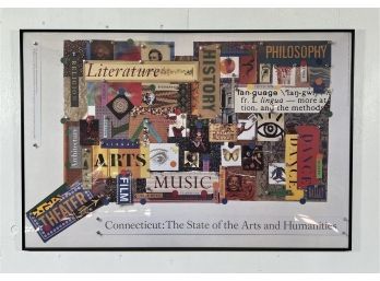 Vintage Poster - 'connecticut: The State Of The Arts & Humanities'