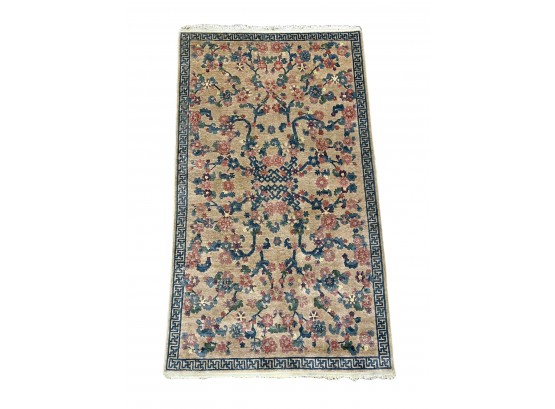 Antique Chinese Hand-tied Rug