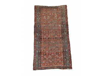 Antique Persian Hand-tied Farahan Rug