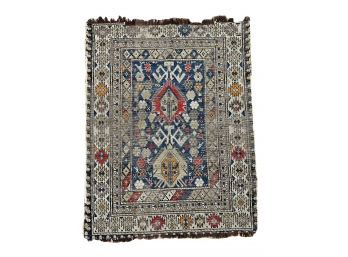 Antique Persian Hand-tied Shiraz Rug