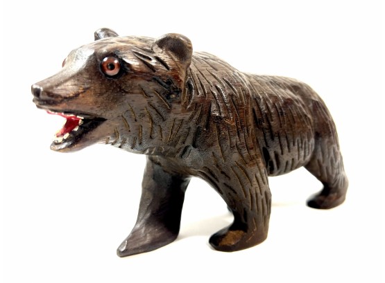 19th C. Folk Art Carved Bear