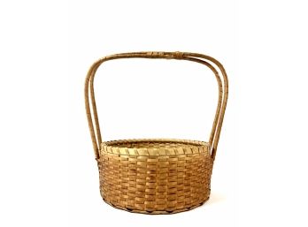 Antique Hand Woven Basket
