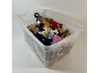 Large Lot Of Vintage TY Beanie Babies