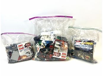 (3) Bags Of Lego Sets - Including Star Wars & Batman