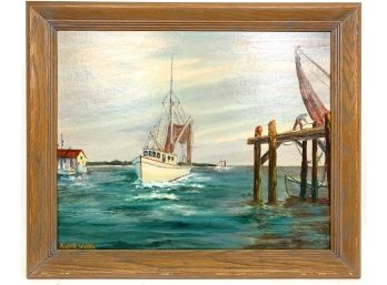 Judith Wolfe Original Oil Painting On Board