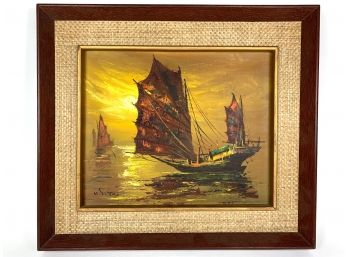 1960s Ship Painting