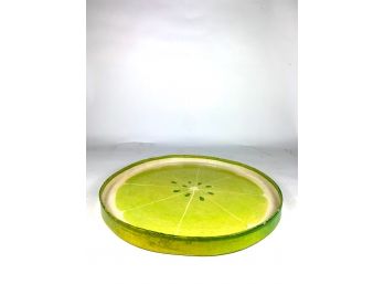 Awesome Vintage Lime Shaped Serving Platter