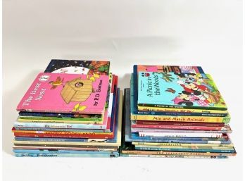 Lot Of Assorted Vintage & Contemporary Children's Books