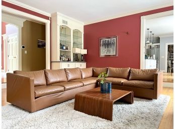 Gorgeous Modern Leather Sectional