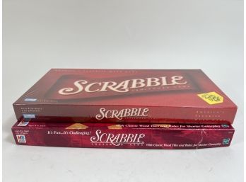 (2) Scrabble Board Games - 1 Unopened