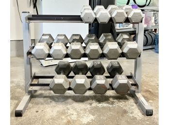 Weights 20-50 & Steel Weight Rack