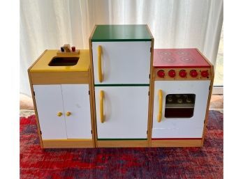 Vintage Children's Play Kitchen & Accessories